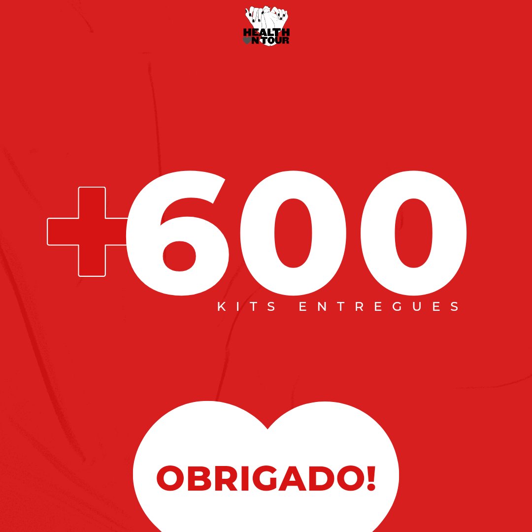 HealthOnTour's tweet photo. Nós somos muito gratos a todos que nos ajudaram nesse grande projeto que foi o @HealthonTour. 
Juntos conseguimos realizar a entrega de mais de 600 kits nos shows de São Paulo e Rio de Janeiro. 
Muito obrigada a todos que nos ajudaram nesse sonho. + https://t.co/yojIRieopB