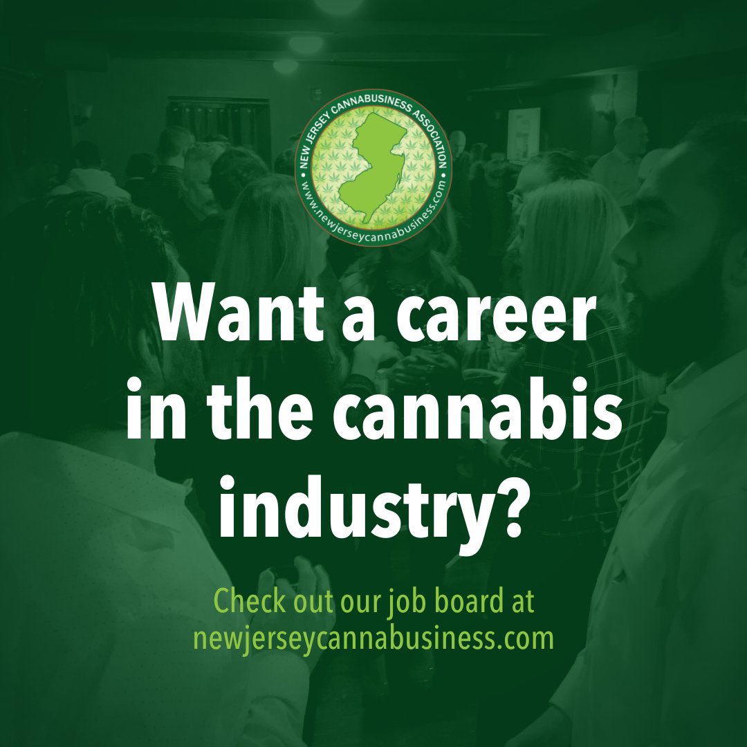 New year, new you. Get started with a career in cannabis today! Visit our job board, in partnership with CareersInCannabis.com, to find your next big opportunity -- newjerseycannabusiness.com/cannabusiness-… #njcba #newjersey #business #careers #njcareers