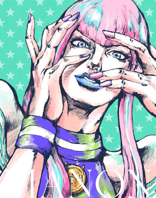 ジョジョ風マノンさん#StreetFighter6 #Manon 