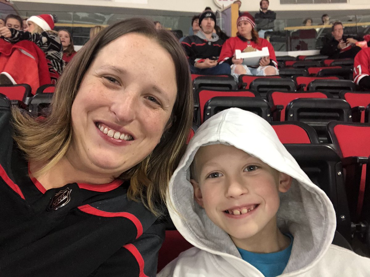 MrsNaab's tweet photo. Enjoying a Canes game over track out! #caniacsmiles https://t.co/iTOByzgDPU