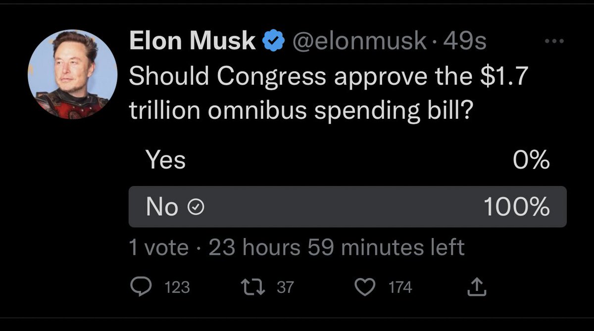 ianmiles's tweet photo. @elonmusk Stop the count! https://t.co/dFOzr56A9G