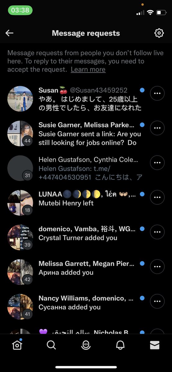 Dites vous mes dm ressemble à ça