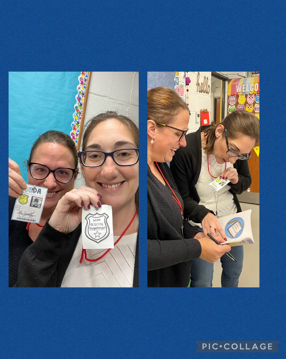 Learning is so contagious at West that the Principal and Assistant Principal have been working very hard to earn their word detective badges! First graders surprised Ms. Dirolf and Ms. Kugelman with a gift from the SSDA today! #HEARTofWest <a href="/TCRWP/">TCRWP</a> @LorraineRadice1 <a href="/_LiSaMaRie19_/">Lisa Hourigan</a>