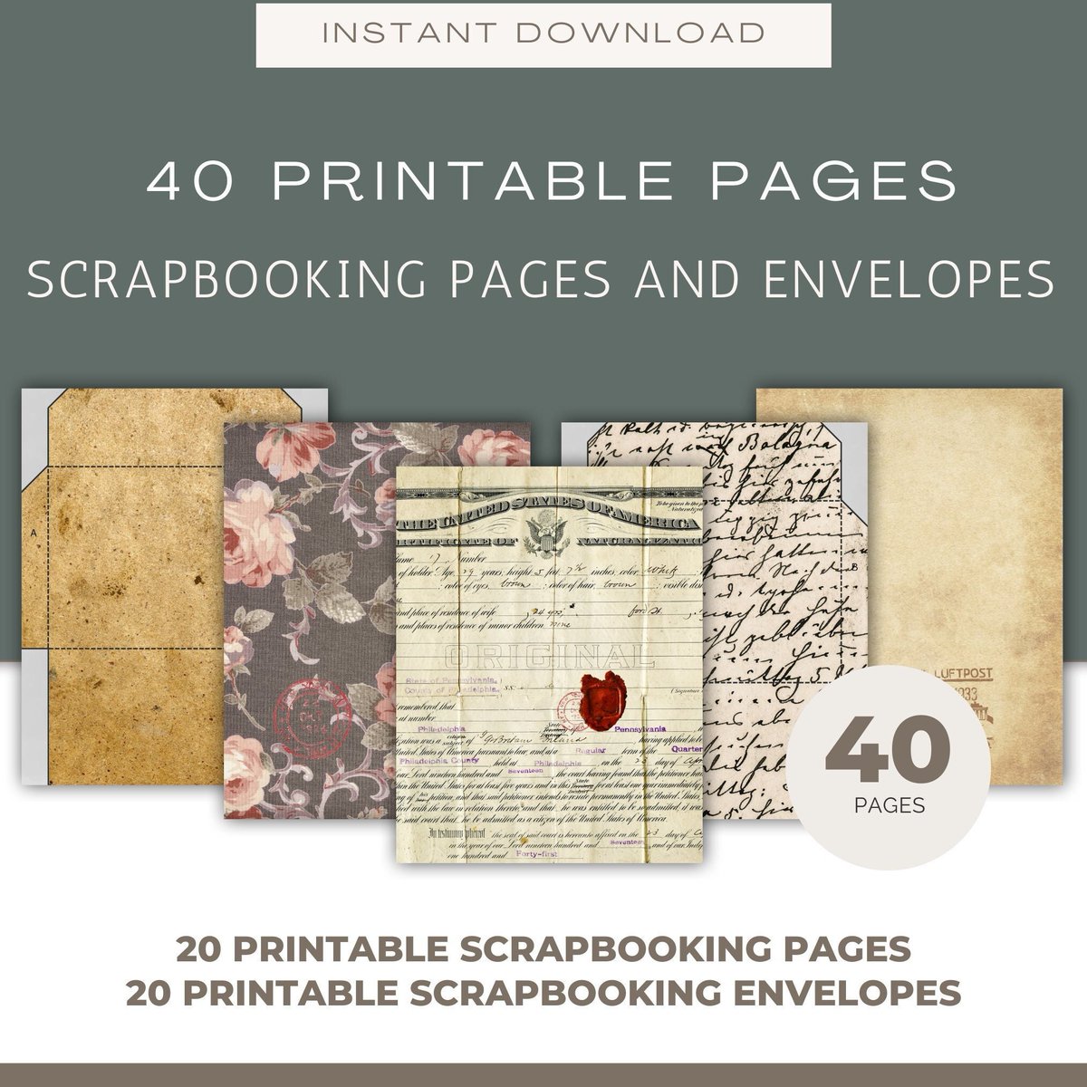 WildePaperCo's tweet photo. Just added! Printable ephemera scrapbooking lots. Love how these turned out. https://t.co/qy6CACKdC6 #instantdownload #junkjournalkit #scrapbookinglot #printablescrapbook #ephemera #vintagejournalkit #printablejournal #scrapbookingkit https://t.co/153KxQc978