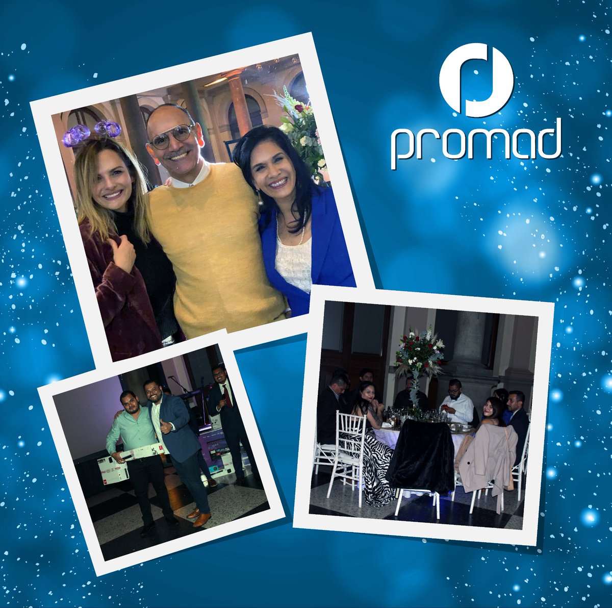 promad_cad's tweet photo. Agradecemos a todos los promados por un año más, en donde han demostrado su responsabilidad y entrega para que se consoliden los grandes proyectos de seguridad; comprometidos con nuestros clientes en México y Latinoamérica. 
¡Sigamos creciendo día con día!

#promad #innovación https://t.co/Pd2d7mI38Q