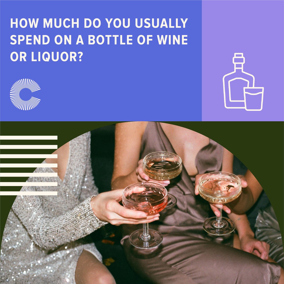 CollabResearch_'s tweet photo. How much do you spend on a bottle of wine or liquor usually?๐ฅ๐ธ๐ท What are your favorite luxury brands of alcohol? Tell us in the comments below! You could earn $450 for your time in our study! https://t.co/HtCcfXpW7g #luxuryspirits #CollabResearch https://t.co/38rszhx8WM