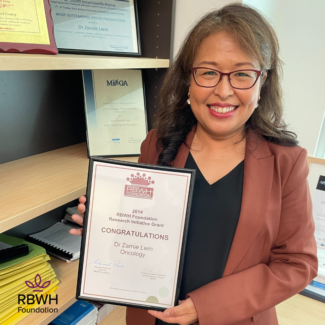 RBWHFoundation (@rbwhfoundation) on Twitter photo In 2014 Associate Professor <a href="/zarnielwin/">Zarnie Lwin OAM</a> received an RBWH Foundation research grant that helped her establish a research program, aimed at improving cancer outcomes for Culturally and Linguistically Diverse (CALD) patients. Read about medical research here bit.ly/3YvNoDg In 2014 Associate Professor <a href="/zarnielwin/">Zarnie Lwin OAM</a> received an RBWH Foundation research grant that helped her establish a research program, aimed at improving cancer outcomes for Culturally and Linguistically Diverse (CALD) patients. Read about medical research here bit.ly/3YvNoDg