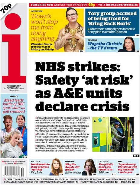 .
The Health Secretary Steve Barclay must get a grip, sit down with the health care unions and offer them a decent payrise.

Nurses' pay has fallen 20% against the private sector under this tory government...

#R4Today #BBCBreakfast #GMB #KayBurley  #NursesStrike #ToriesOut167
.