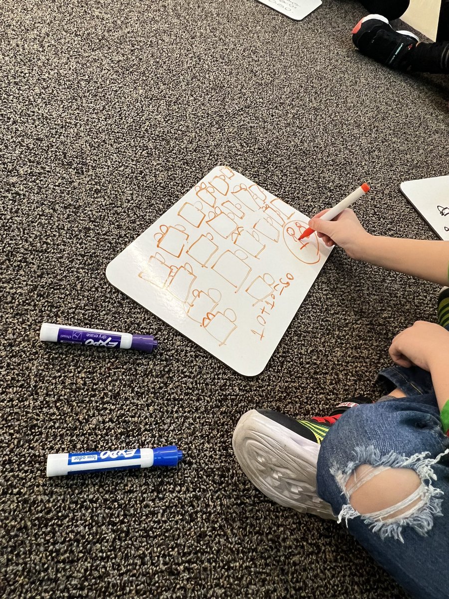 MrsBanghart's tweet photo. We drew pictures to help us solve day 12 of #TVDSBDecemberMathChallenge @tvdsbmathk8 ☕️ Today would have been a perfect day for come hot chocolate 🥶 https://t.co/6a9kt0UBdd