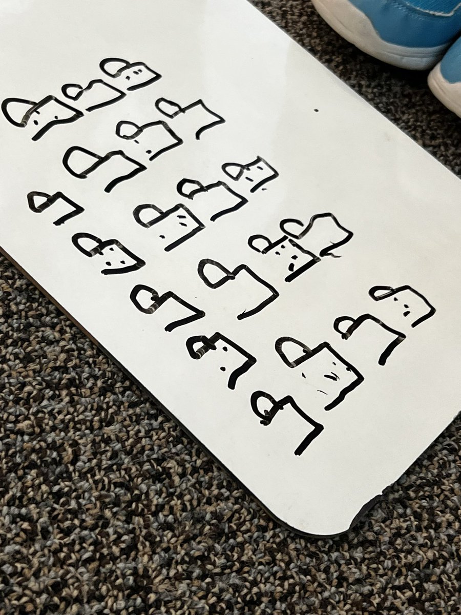 MrsBanghart's tweet photo. We drew pictures to help us solve day 12 of #TVDSBDecemberMathChallenge @tvdsbmathk8 ☕️ Today would have been a perfect day for come hot chocolate 🥶 https://t.co/6a9kt0UBdd