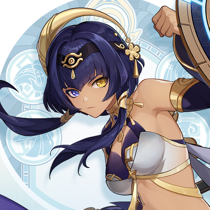 GenshinAnything's tweet photo. Candace and Layla are currently in a police chase! https://t.co/lby4rE5BQr