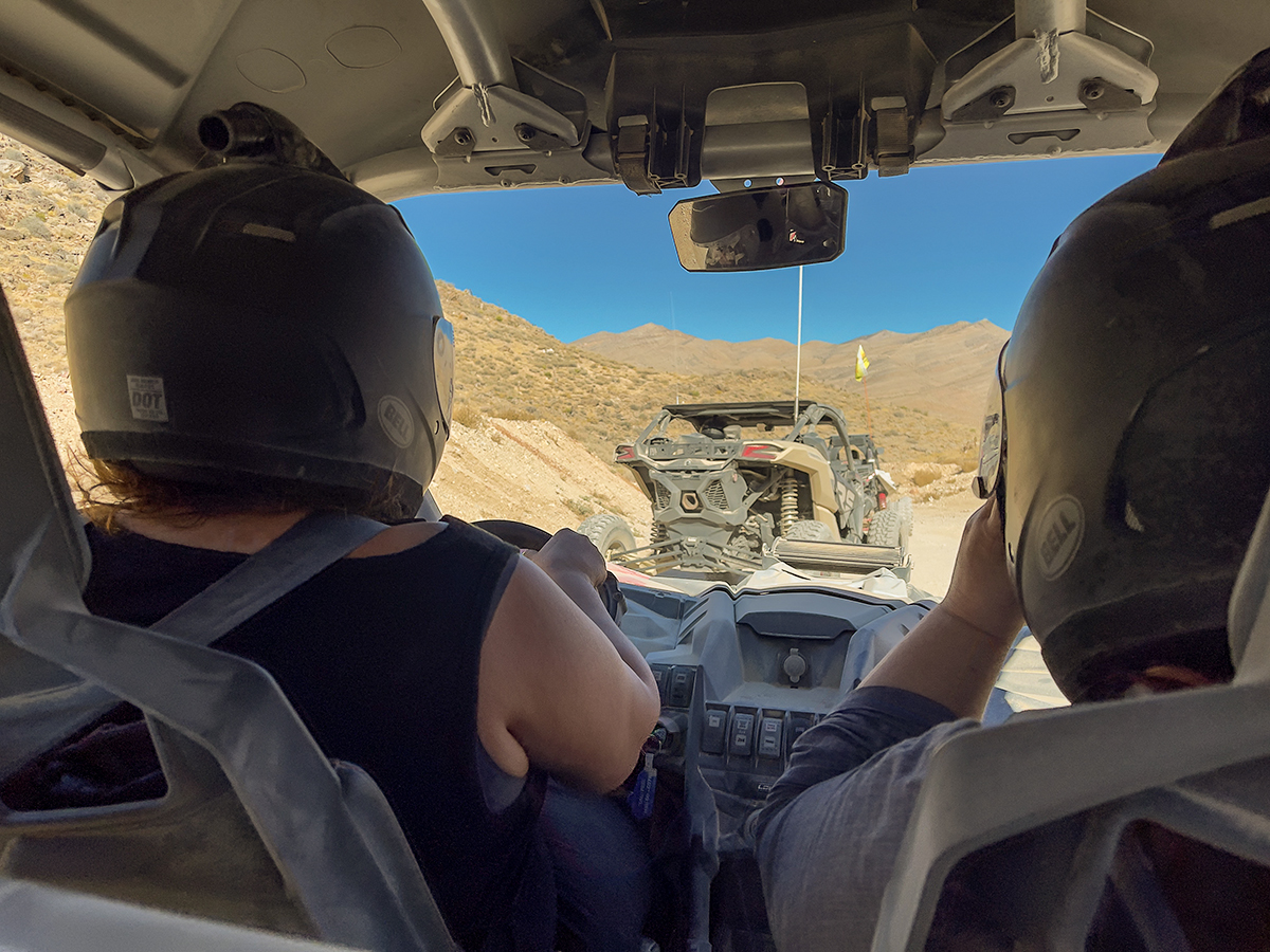 Travel beyond the neon to the desert lands known as @adrenalinemountain where you can drive a UTV, pull the trigger on the gun range and more...

#adventure #holidays #bachelorparty #utv #gunrange #monstertruck #getoutdoors #lasvegasterritory #goodsprings #travelnevada
