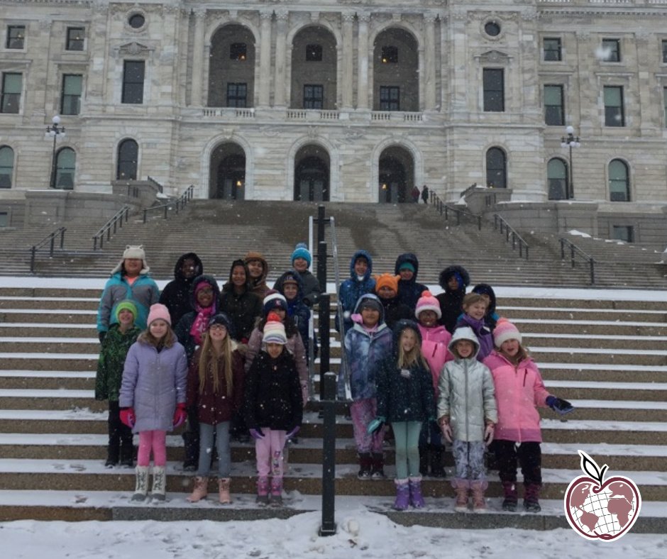 SSPPS6's tweet photo. Kaposia 3rd graders took a trip to the Capitol Building in St. Paul as part of the PYP Unit: How we Organize Ourselves. The unit's central idea is how a democratic government is based on a balance of rights and responsibilities. https://t.co/k7U29KIgGM #SSPpride #PYPinSSP https://t.co/4nq0aPCMyd
