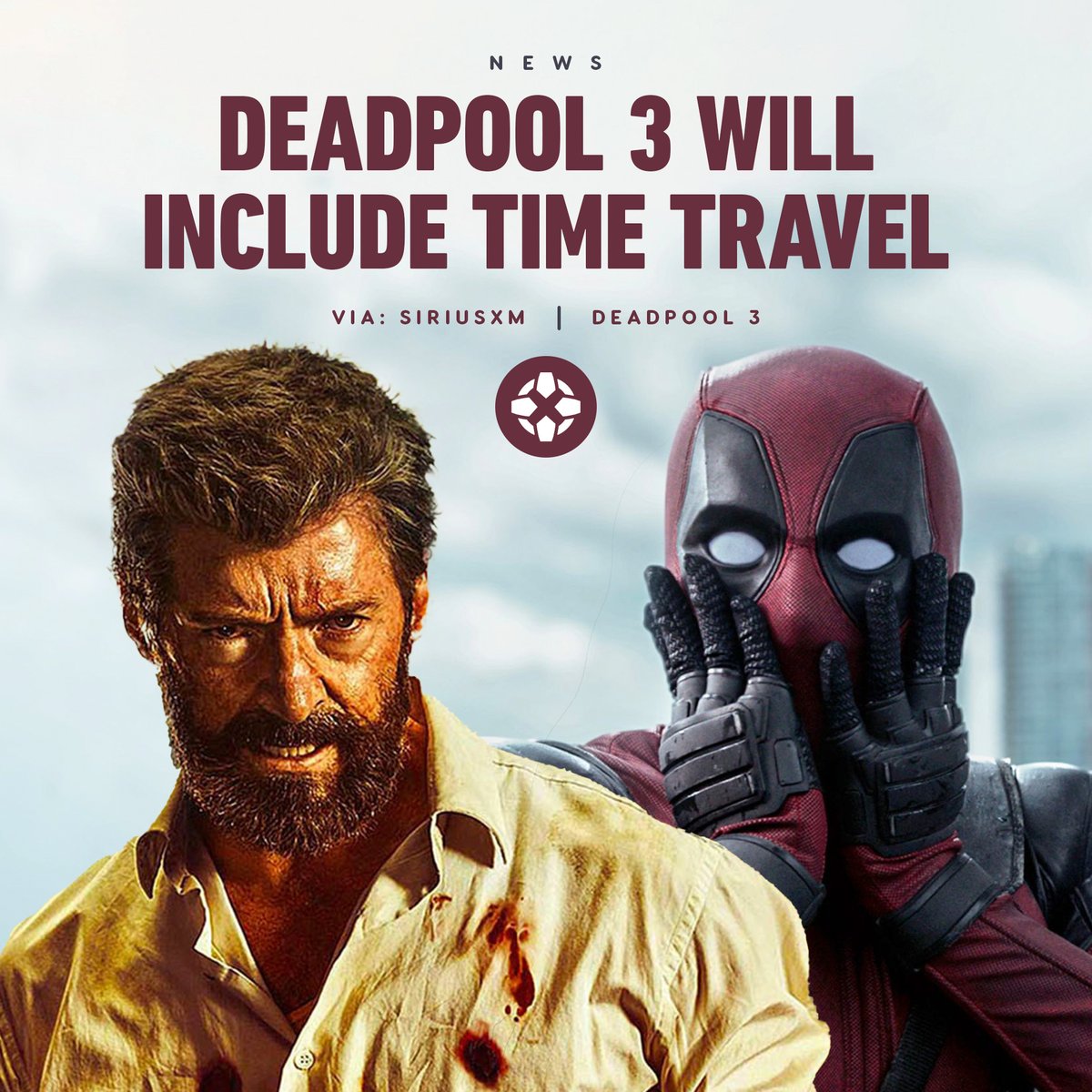 IGN's tweet photo. Hugh Jackman confirmed to SiriusXM that Wolverine will be using time travel to appear in Deadpool 3, which will keep the timeline from Logan intact. https://t.co/lCawolEQe9 https://t.co/YxPrOvyTg7