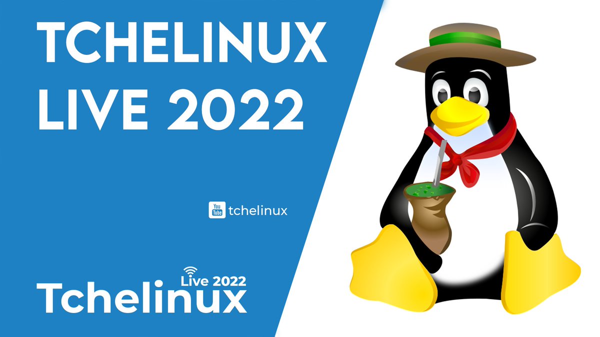 tchelinux's tweet image. Todos videos do Tchelinux Live 2022 foram publicados e se encontram disponíveis na playlist do evento! youtube.com/playlist?list=… #tchelinux_live_2022