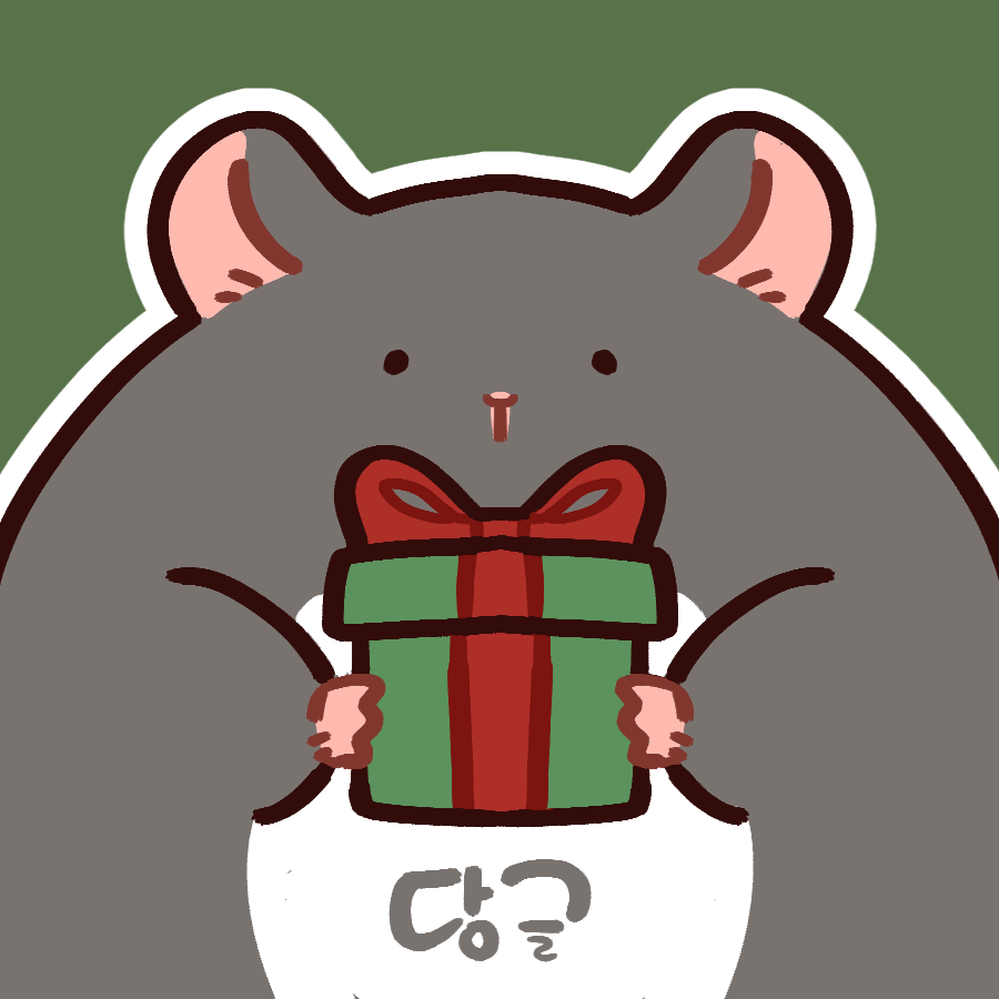D_D_dang_geul's tweet photo. 🐹🎁 https://t.co/32JeqXAghV