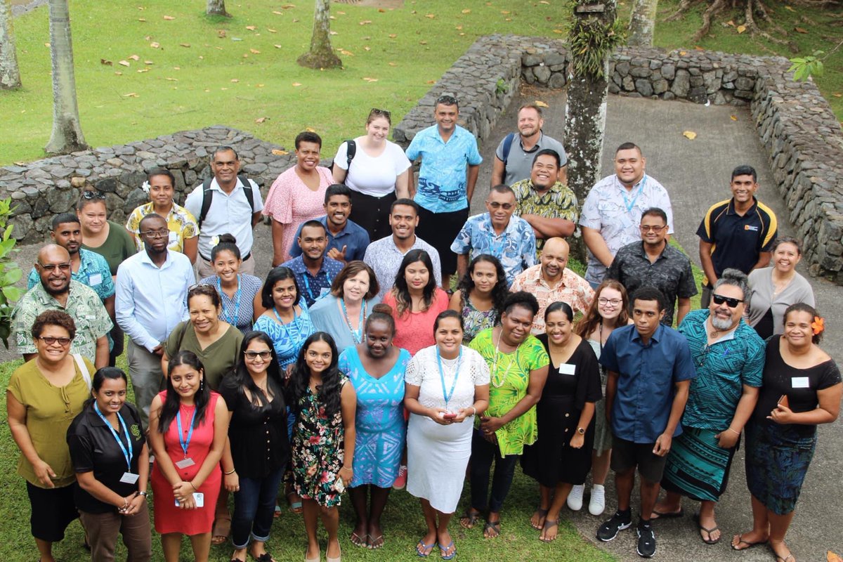 What a beautiful honour it has been to work with these world-changing <a href="/ACIARAustralia/">ACIAR</a> @PASS_CR researchers. 🔬

These faces represent the future of Pacific agricultural research - their work will tackle the challenges that the Pacific Islands face as our climate changes. 🌏🌴