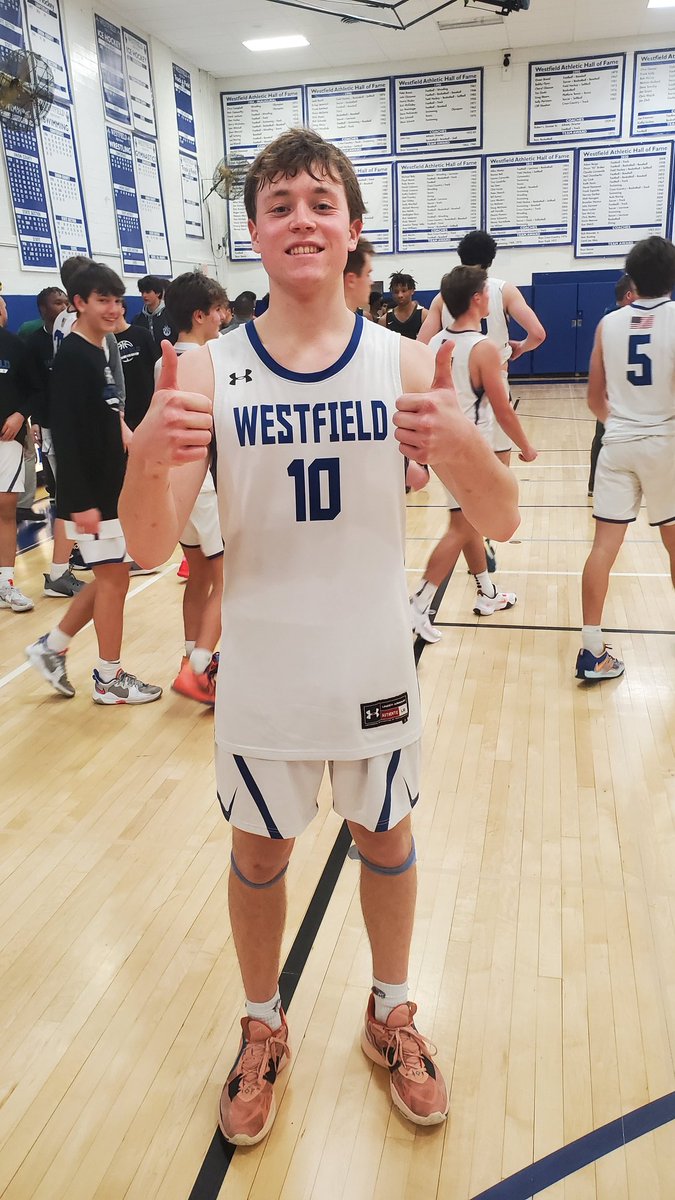 Westfield trims JP Stevens 66-61.  Theo Sica 20.