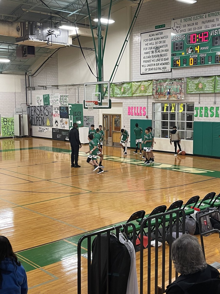 Time for our Varsity Fightin’ Jerseys vs CC Ray
