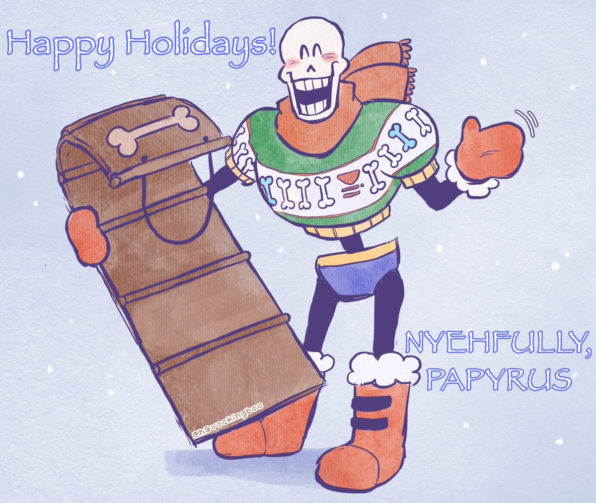 How we feeling about the new Undertale Newsletter fellas
#undertale #papyrus #papyrusundertale