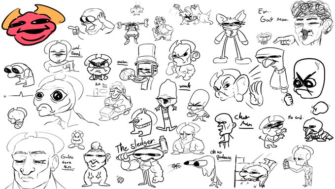 Sketches of spooky shit 