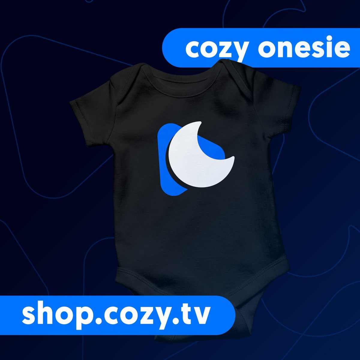 cozy.tv on Twitter "🌜 Cozy Baby Onesie We couldn't let the little ones