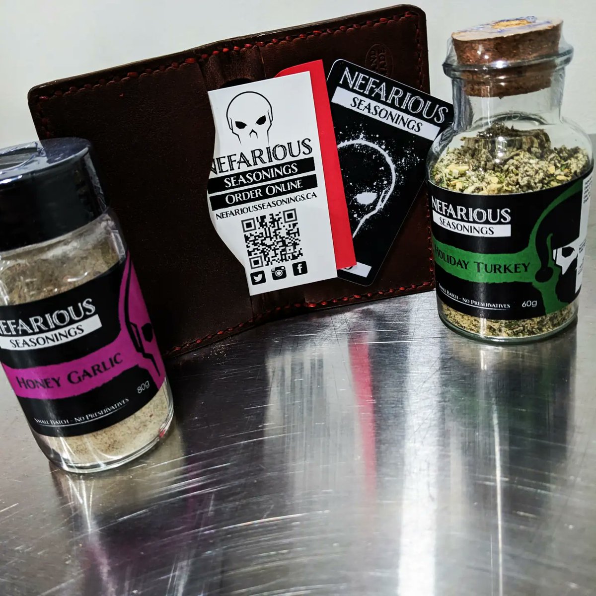 NefariousSpices's tweet photo. 2 announcements!

Our holiday giveaway winner has been pulled &amp; notified! Thank you everyone who purchased at our markets &amp; got to enter.

The Culinary Battle Bricks are back in stock. We only have a limited amount available until the new seasonal releases come out. https://t.co/2ZriIAJDWf
