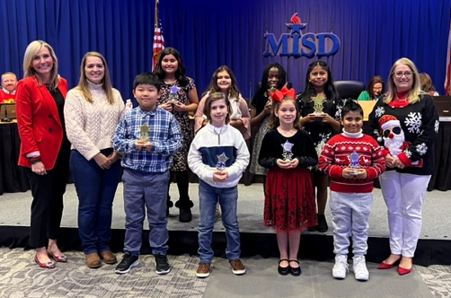 mansfieldisd's tweet photo. Each month, students from our elementary schools are recognized as School Board Superstars for their good citizenship. Congratulations to these amazing students and their families! #WeAreMISD #MISDReady https://t.co/vEd2JkRkFn