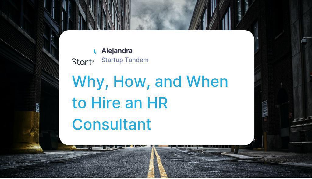 startuptandem's tweet photo. Hiring an HR consultant is a good decision if you care about the growth of your business.

Read more 👉 https://t.co/veyle9M6DT

#startupsuccess #startuphacks #leanstartups #HR #startup #SmallStartups #EntireHiringStrategy #HrConsultant https://t.co/cLJrwlSeXK