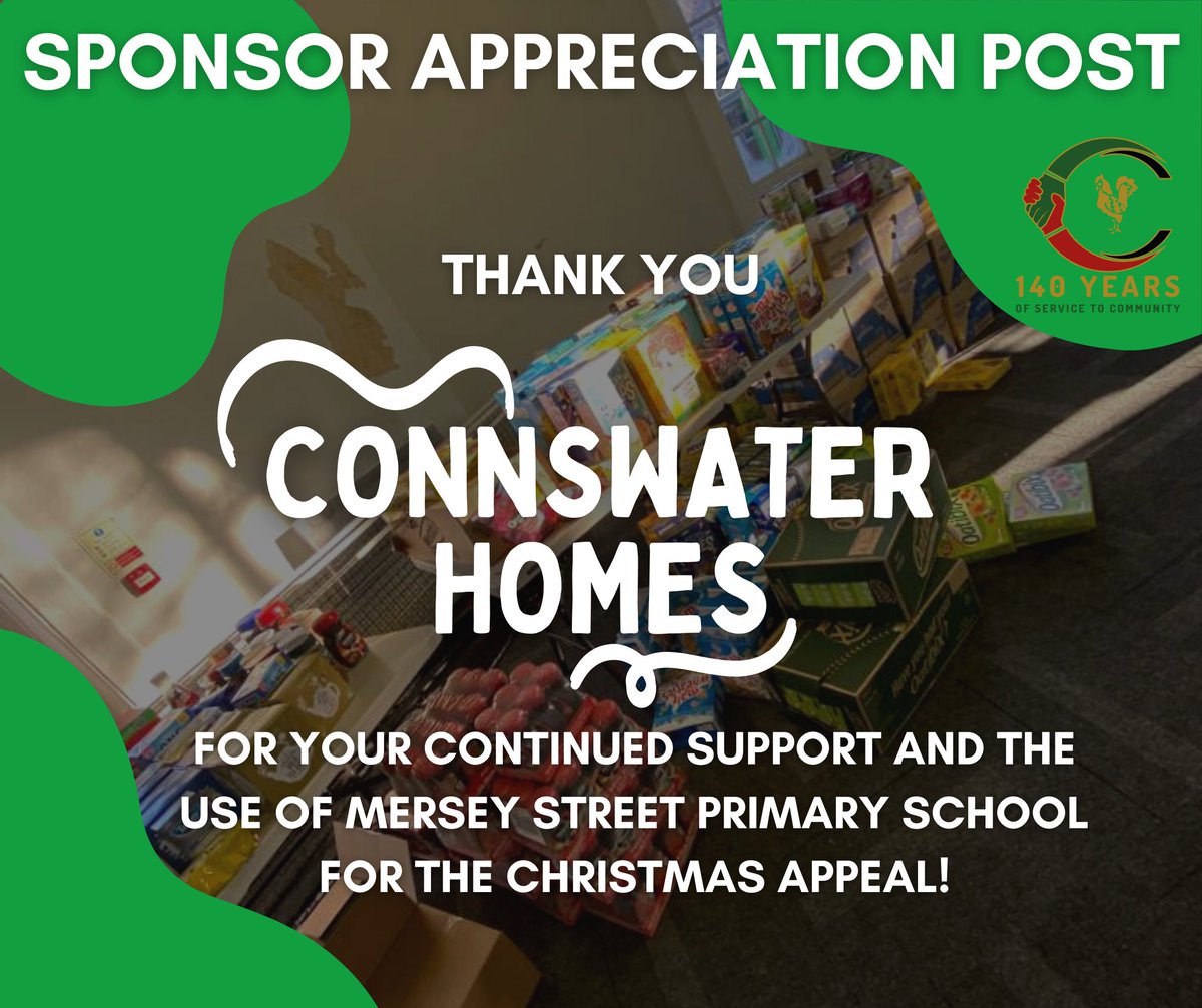 GlentoranSP's tweet photo. 𝗦𝗣𝗢𝗡𝗦𝗢𝗥 𝗦𝗣𝗢𝗧𝗟𝗜𝗚𝗛𝗧

Thank you @ConnswaterHomes! What would we do without your ongoing support - not only have you supported us through many initiatives and events, you provided us with a space to run our @Glentoran Christmas Appeal. 

We could not be more grateful! https://t.co/rWFZEgTROf