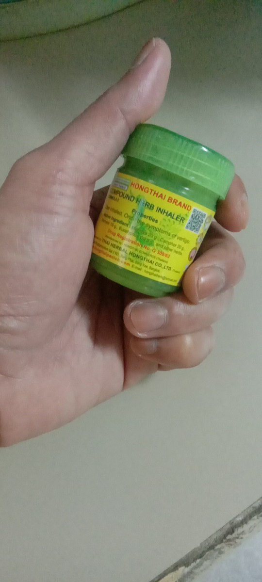 aceeusebio's tweet image. Poppers kau jan 😂😂😂 char lang. 
Sa mga may allergicrthynitis jan. Ito ang sagot. ☺️☺️☺️ #hongthai #Thailand #inhaler