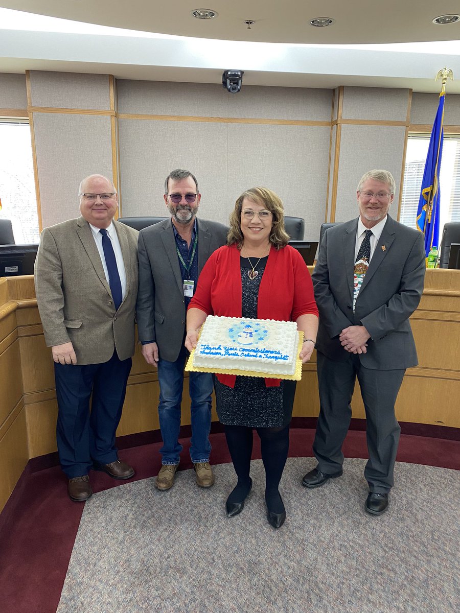 Thank you to our outgoing <a href="/CountyIsanti/">Isanti County</a> Commissioners, you will be missed!! Thank you for your service.