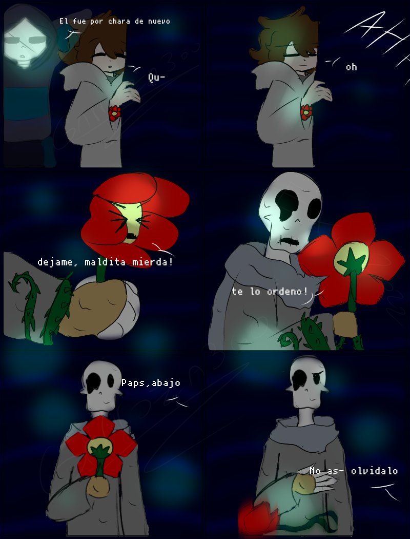 garroza360's tweet photo. Otra hoja mas de Exiletale #undertale #undertaleAU #Kris #Papyrus #Chara #flowey #sans #undertale_AU https://t.co/KcF93AAMMi