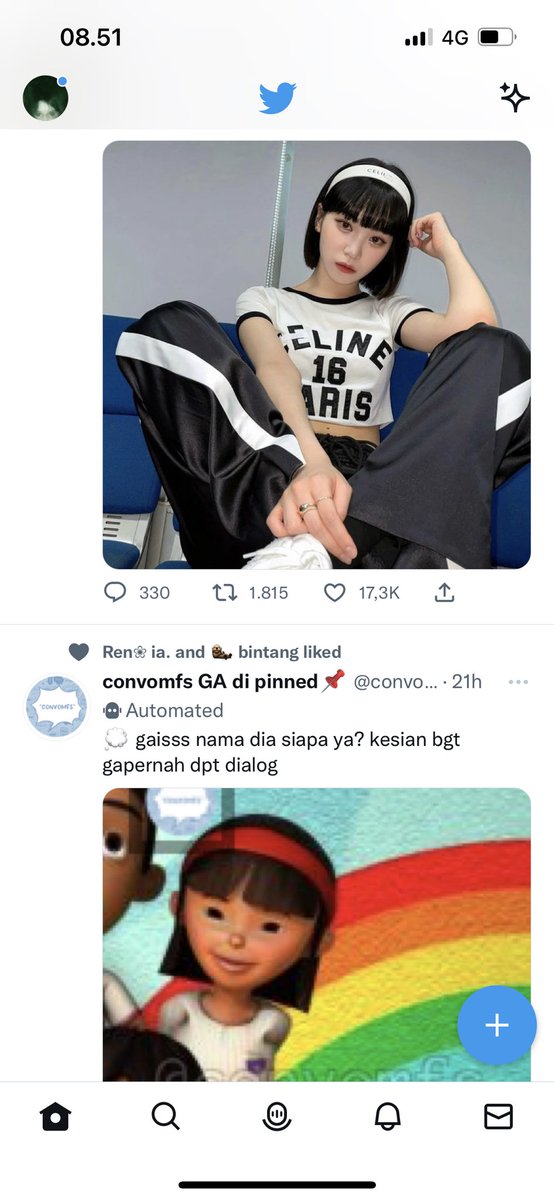 roridamn's tweet photo. pagi pagi ketawa https://t.co/w6qDAOgXQ3