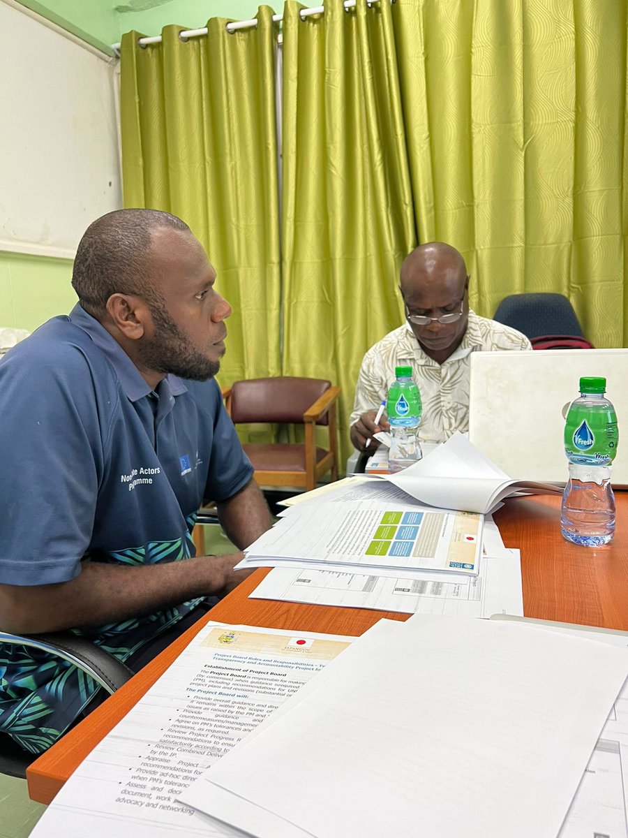 TeCokanasiga's tweet photo. Successful Board meeting for @UNDP_Solomons’ Transparency and Accountability Project for Solomon Islands 🇸🇧without partnership and the willingness for parties to work together, the project would not be properly implemented #SDG16 https://t.co/n8RpFDqhYV