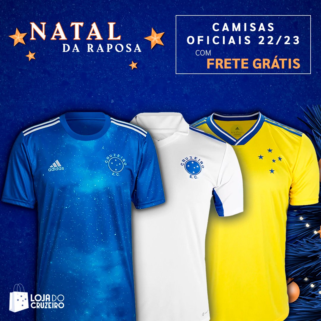 Cruzeiro 🦊 on X: Já garantiu a camisa pré-jogo do Cruzeiro? Aproveite o  desconto e peça a sua na @ShopCruzeiro! 🦊💙 🛒 Compre aqui >    / X