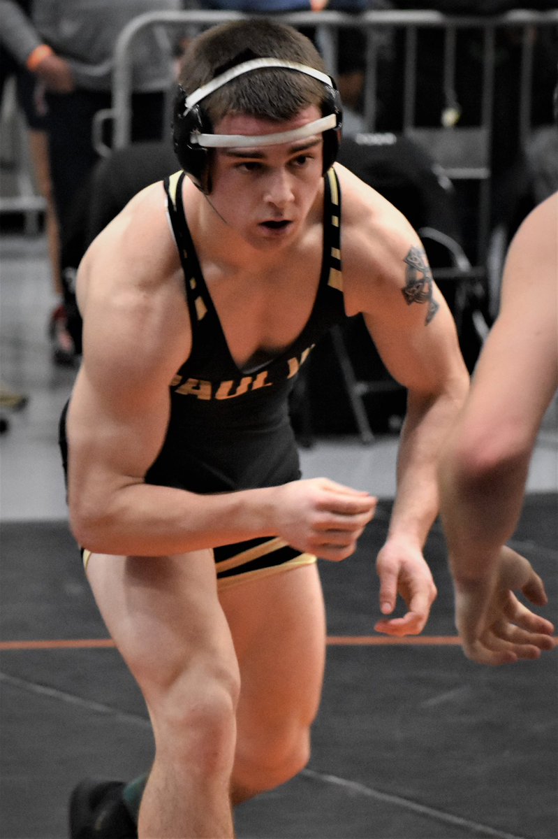 PAULVIWRESTLING's tweet photo. Congrats to Keegan McMahon on his 100th Career Win  #teampvi #winnerscircle https://t.co/5xPhZWhugP
