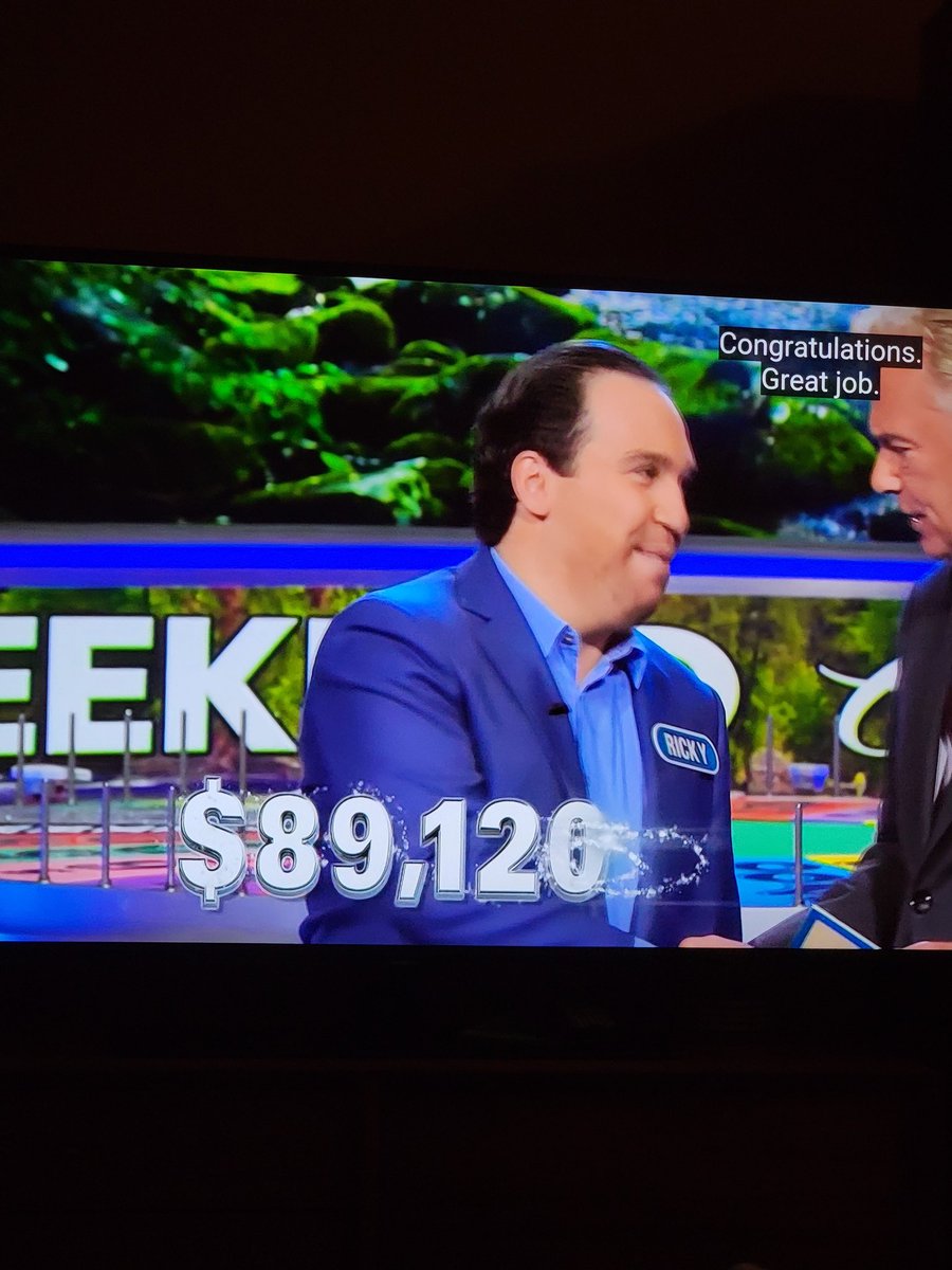 binghott's tweet photo. Lol dude crushed it! Won all three rounds and the bonus round! https://t.co/0MmwPeuExL
