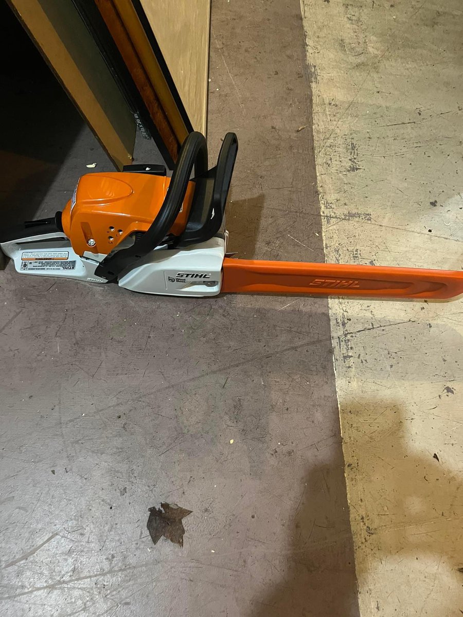 Well here is my Christmas Present!!  My Wife, Katy was so gracious to offer me this gift.  Even though, I think she had no clue.  

Time to take some old limbs down and get some firewood going prior to the pending arctic cold front.  

Merry Christmas!!

#katywiley