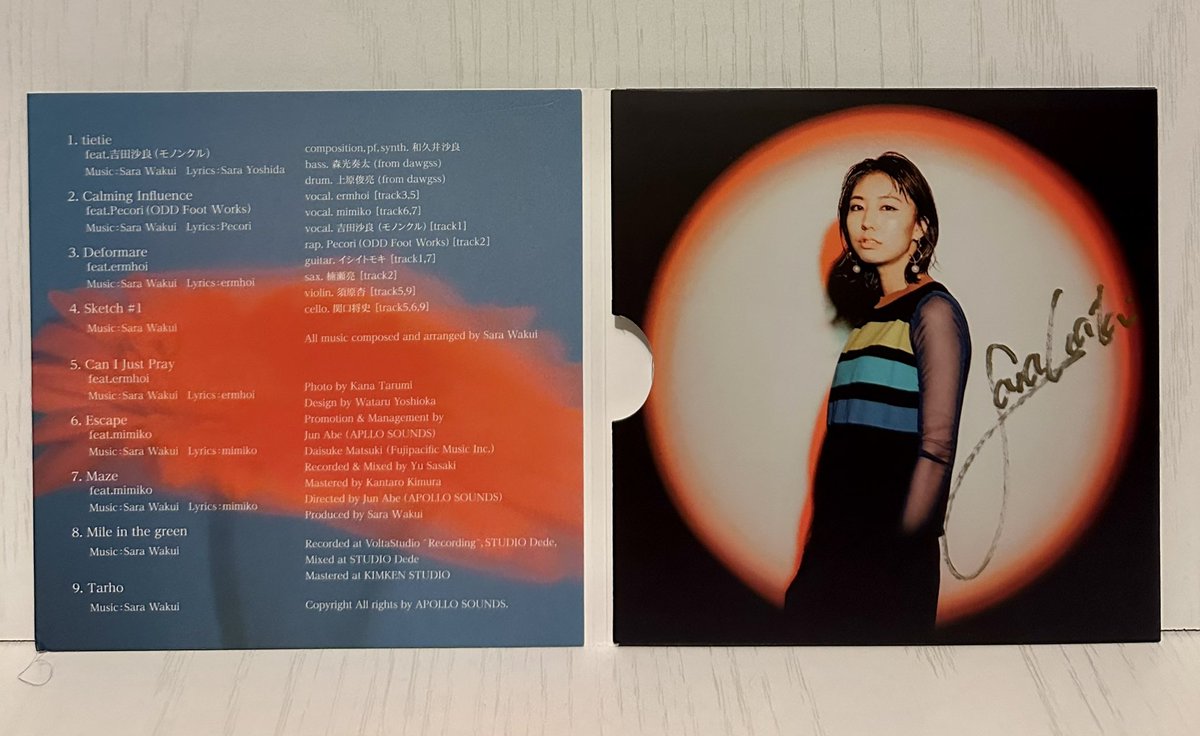 clash_mecanique's tweet photo. 和久井沙良 1st Album
『Time Won’t Stop』
やっぱり最初の方に書かれたサインが来たようなw😊
🎹リリースおめでとうございます🎉
link ⬇️
https://t.co/4bWaaDSHe2
#和久井沙良
#SaraWakui
#TimeWontStop https://t.co/JZsPKtDb9K