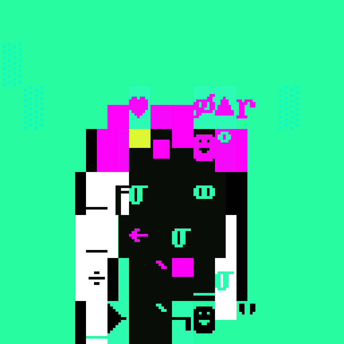voxeljunk's tweet photo. 🎊 welcoming #723 to the collection 🤘💾✌🥂
#DOSPunks https://t.co/JReXDA7uX3