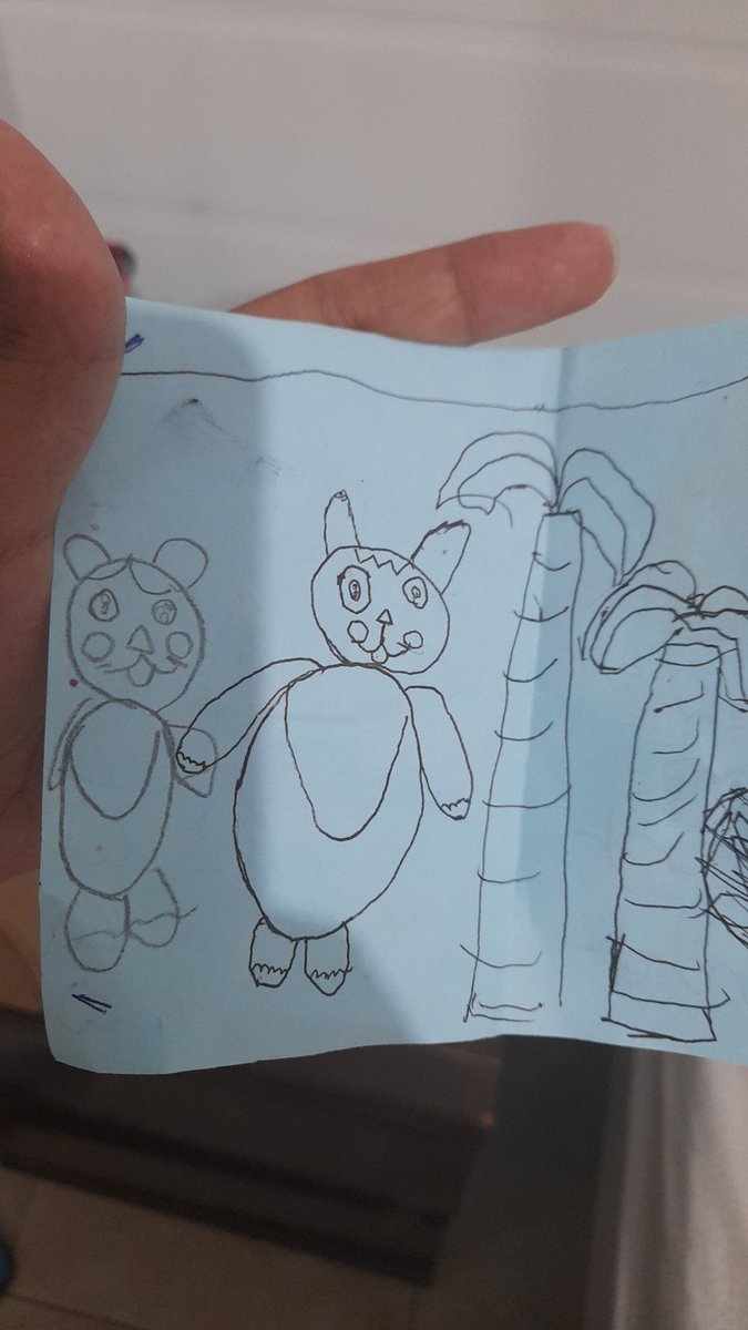 " para mi papá te quiero mucho " 
mi hija haciéndole una carta a mi novio 🥺❤