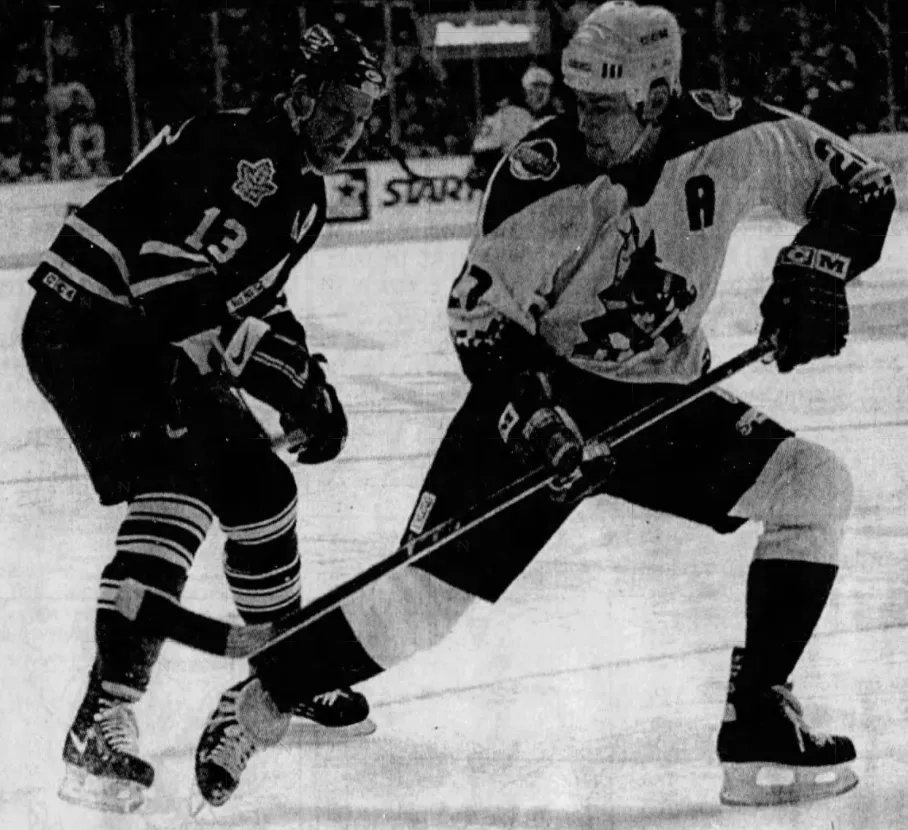 Arizona Sports History on Twitter: "12/20/96 – The Phoenix Coyotes won