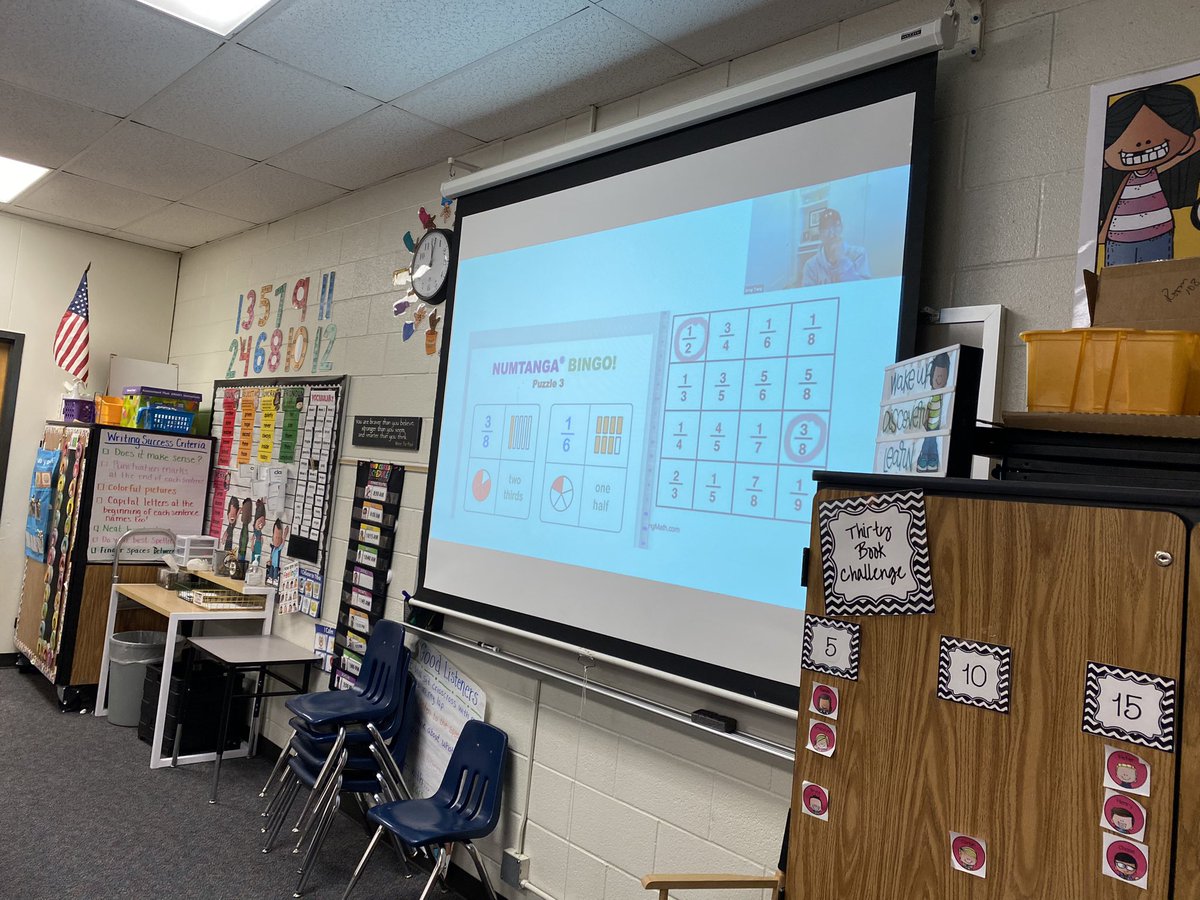 JillEltiste's tweet photo. Thank you @gregtangmath Math Bingo challenged our math minds before winter break @ShoalCreekStars #scstars #kakooma #numtanga https://t.co/zvB67HUkKi