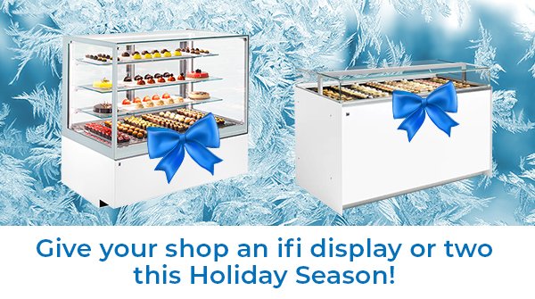 ifiAmerica's tweet photo. Get ready for the new year with environmentally-friendly, ifi displays. Whether it's gelato or hot or cold snacks, the highly transparent displays feature your creations in their best light.
Happy Holidays from ifi!
305-777-7261
info@ifiamerica.com https://t.co/5XNZIKn26R