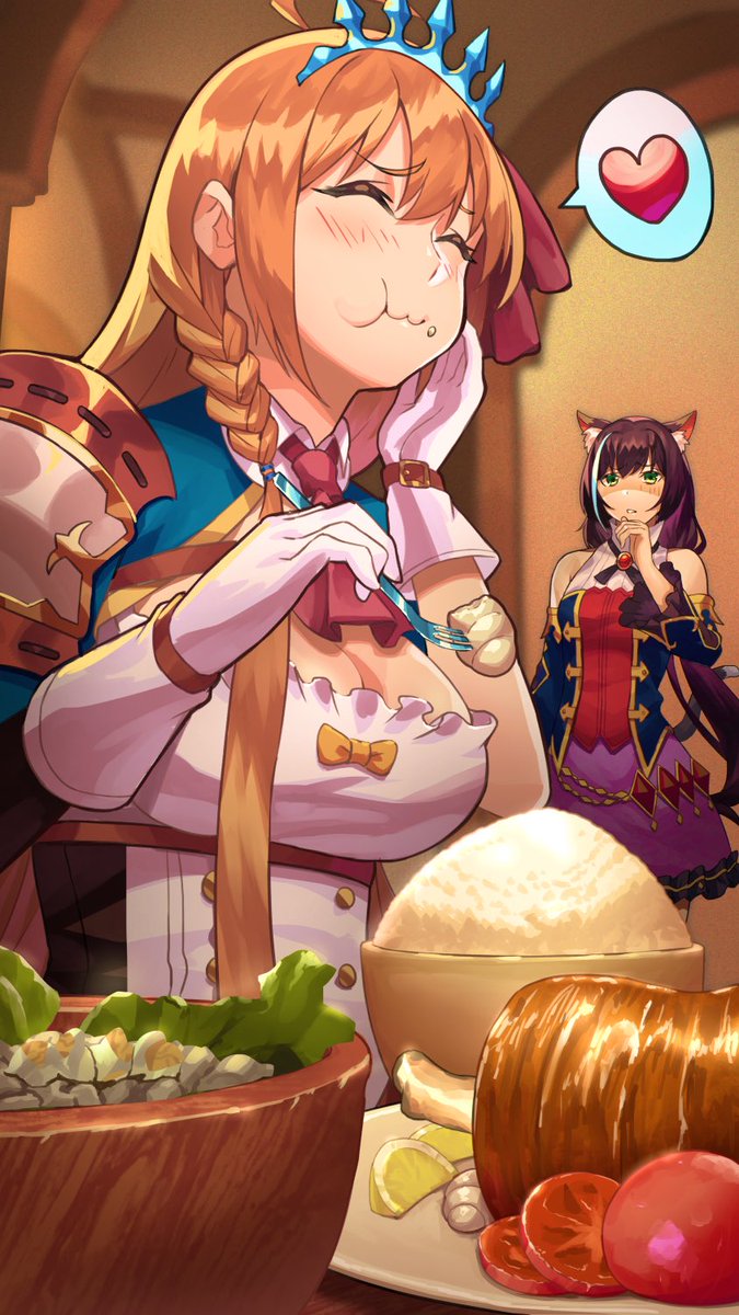 Her gluttony is insatiable…