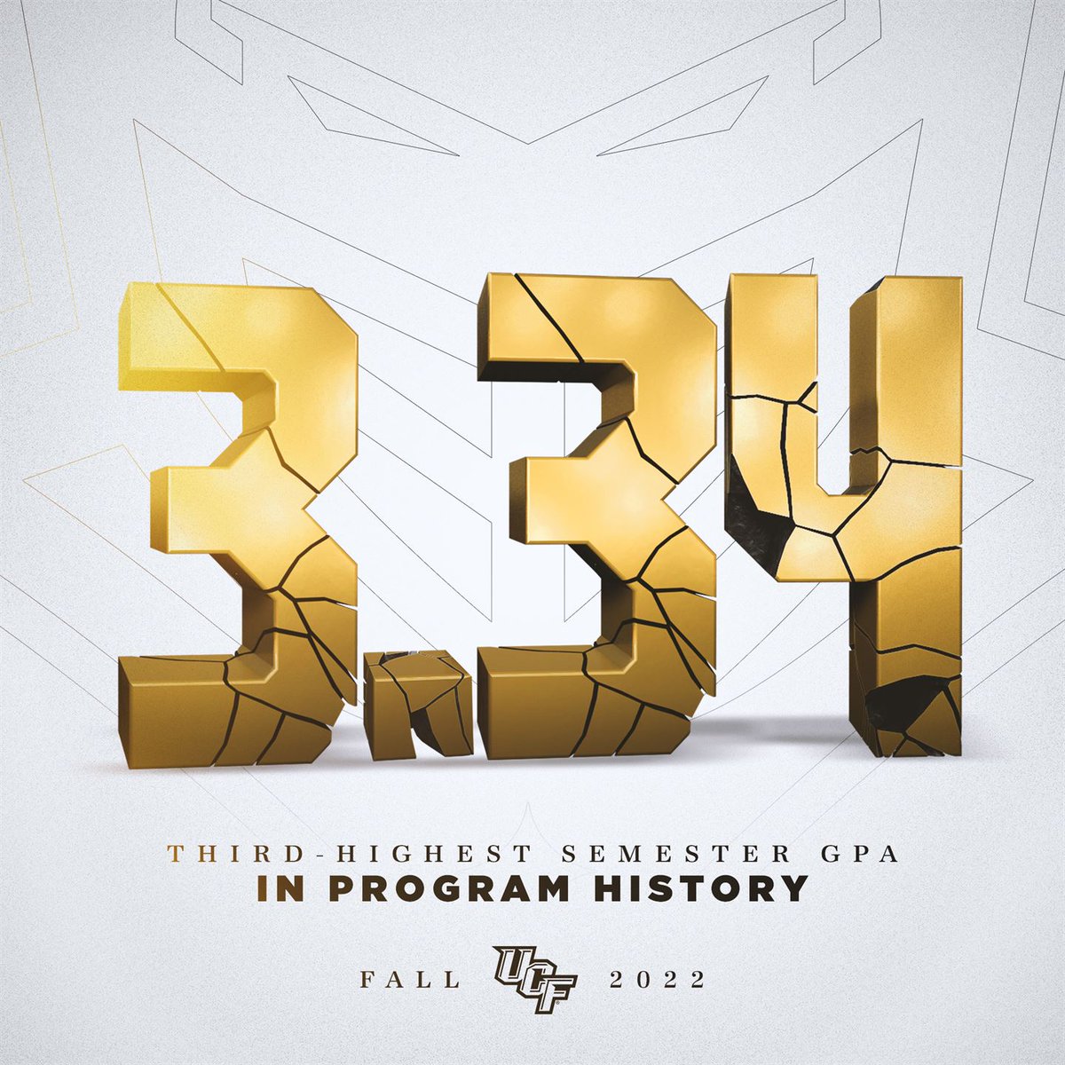 TerryMohajirAD's tweet photo. More good news! So proud of our student-athletes!!! 30 straight semesters above a 3.0 here at UCF!!
Thank you to our Head of Academics, Tara Helton, and our outstanding academic support staff for all of their incredible work as well! #ChargeOn
https://t.co/9xe4FWH3p6 https://t.co/5VkgiyBfjK