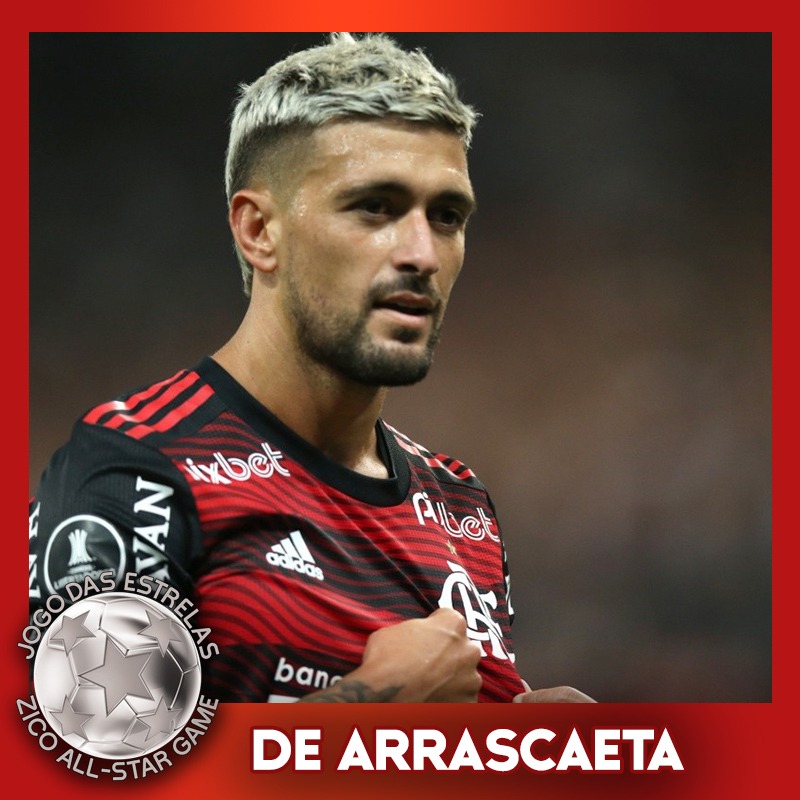 JuniorCoimbra77's tweet photo. Em sua 18ª edição, o Jogo das Estrelas tem o prazer de receber, pela primeira vez, o craque uruguaio e ídolo do Flamengo, Giorgian De Arrascaeta, no dia 28/12 no Maracanã!!

Será uma noite ÉPICA 💫⚽️⭐️ https://t.co/A4Ob1IJzfX