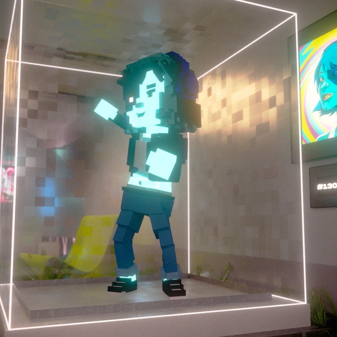 Rendering wonderful worlds and music for you… my first Avatar Collab coming this week! 🎸💀🥁🙋‍♀️
Gavuitar X WVRPS # 1308 ft Nayomi <a href="/warpsound_ai/">warpsound_ai</a> <a href="/WarpWithMusic/">#WVRPS WarpSound + Music 🎶</a> #music #metaverse #AI #MusicNFTs