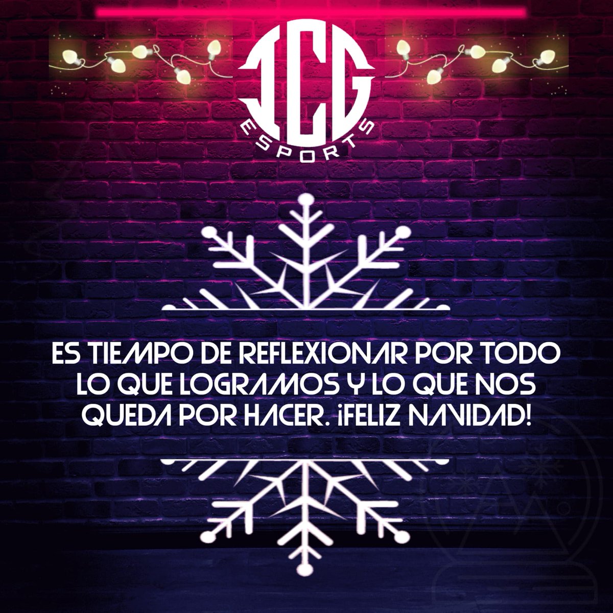 Solo tomaremos un tiempo para que cada jugador y ceos puedan estar con su familia, nos vemos en Enero, que pasen una Feliz Navidad y prospero año nuevo.